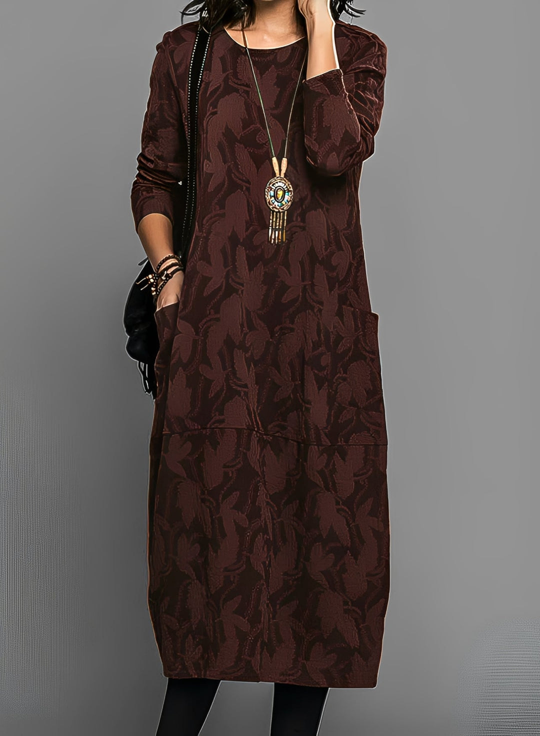 Ivy | Patterned Knit Dress
