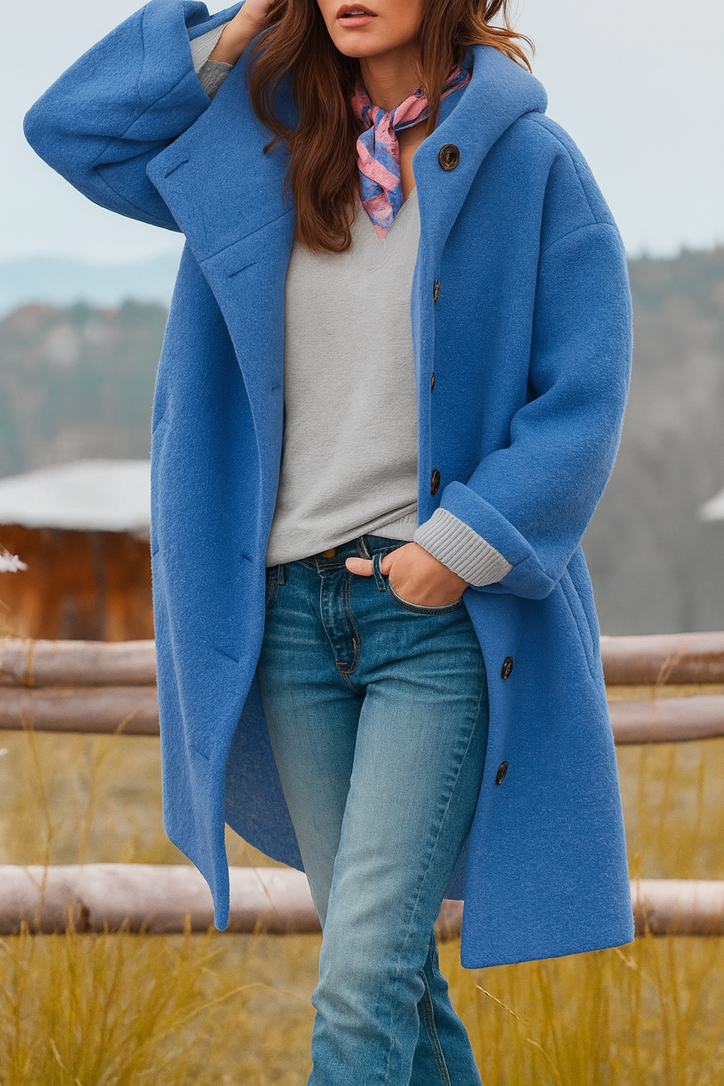 Nerina | Button Coat