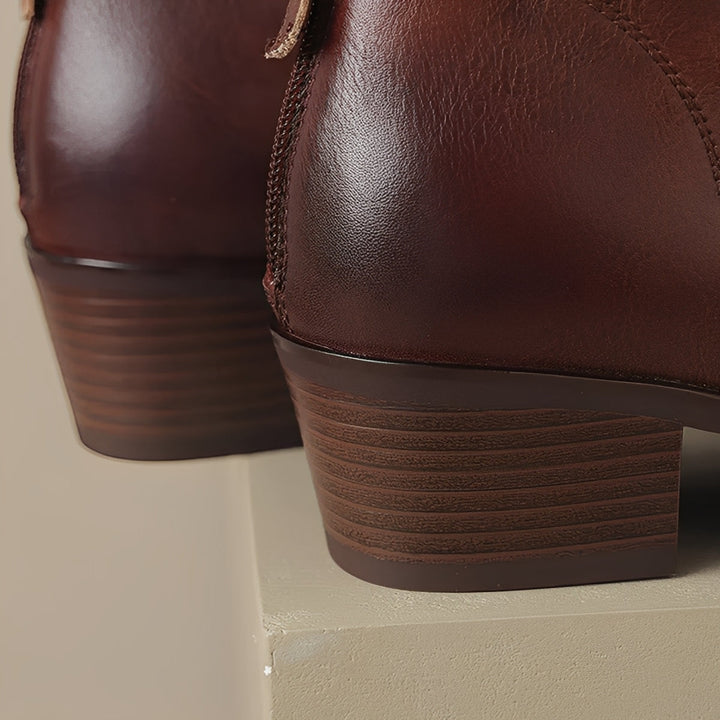 Isabelle | Elegance Heel Ankle Boots