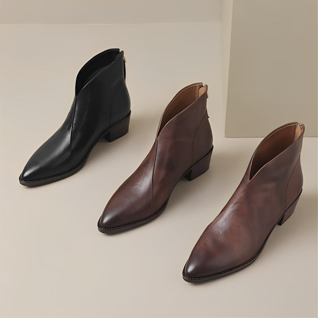 Isabelle | Elegance Heel Ankle Boots