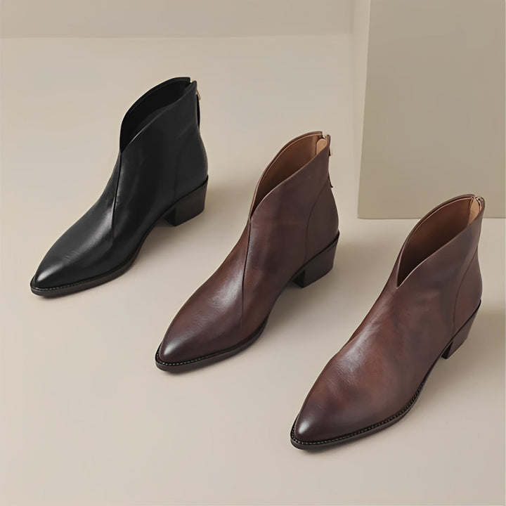 Isabelle | Elegance Heel Ankle Boots