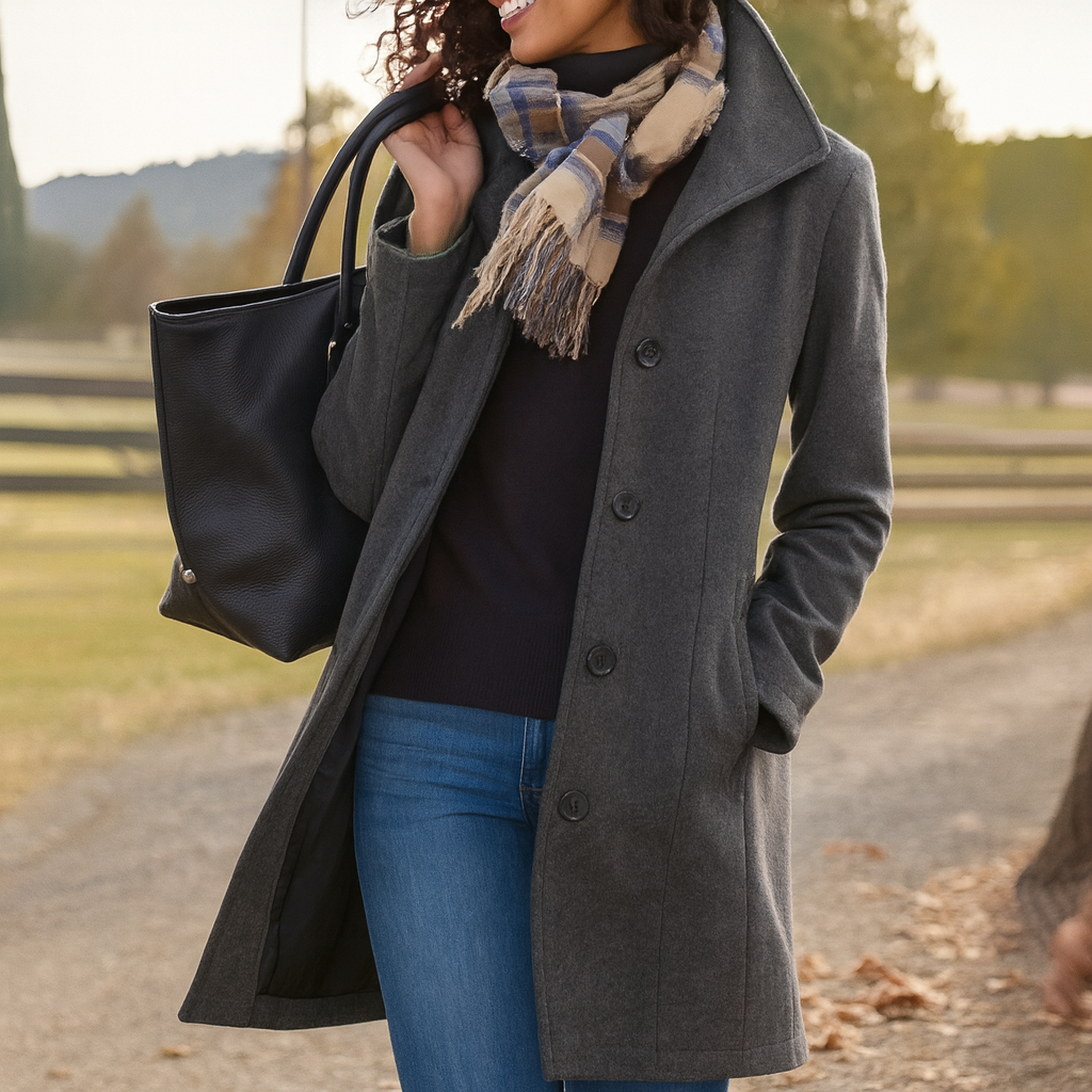 Colette | Classic Button Coat