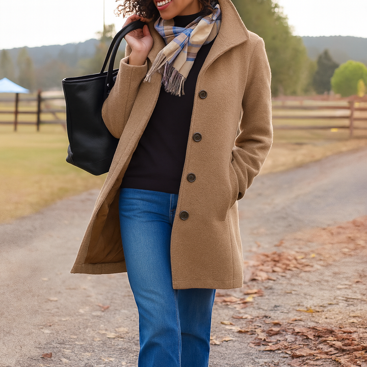 Colette | Classic Button Coat